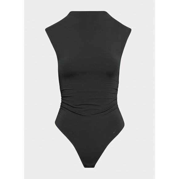 Aritzia Original Contour Fortify Second-Skin Ruched Mockneck Bodysuit - XS - Picture 1 of 8